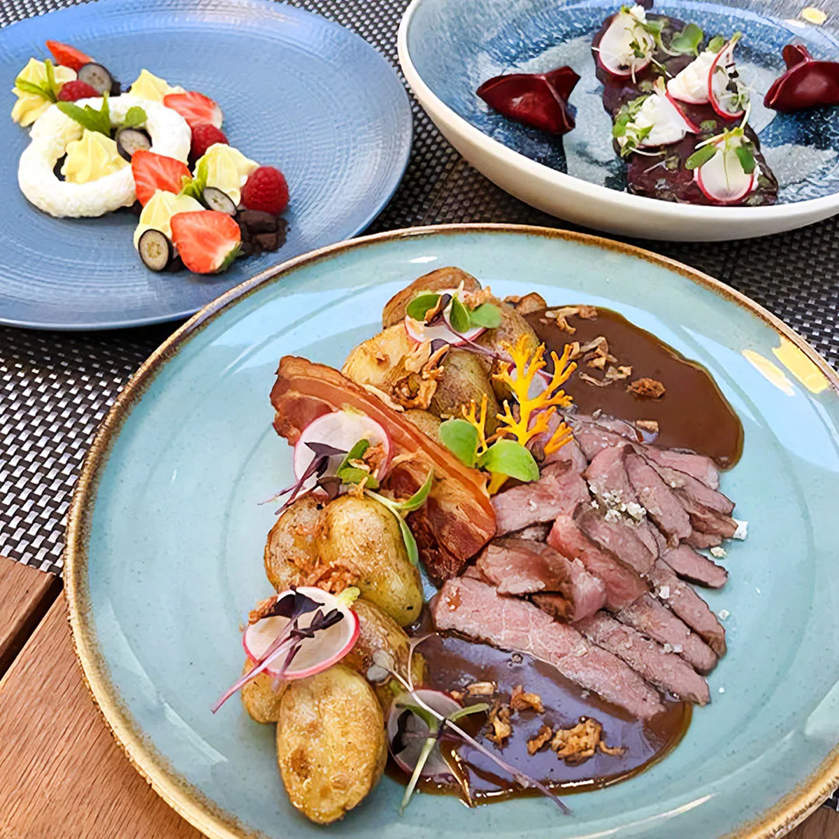 Tříchodové menu s flank steakem pro 2 osoby - Obrázek 2