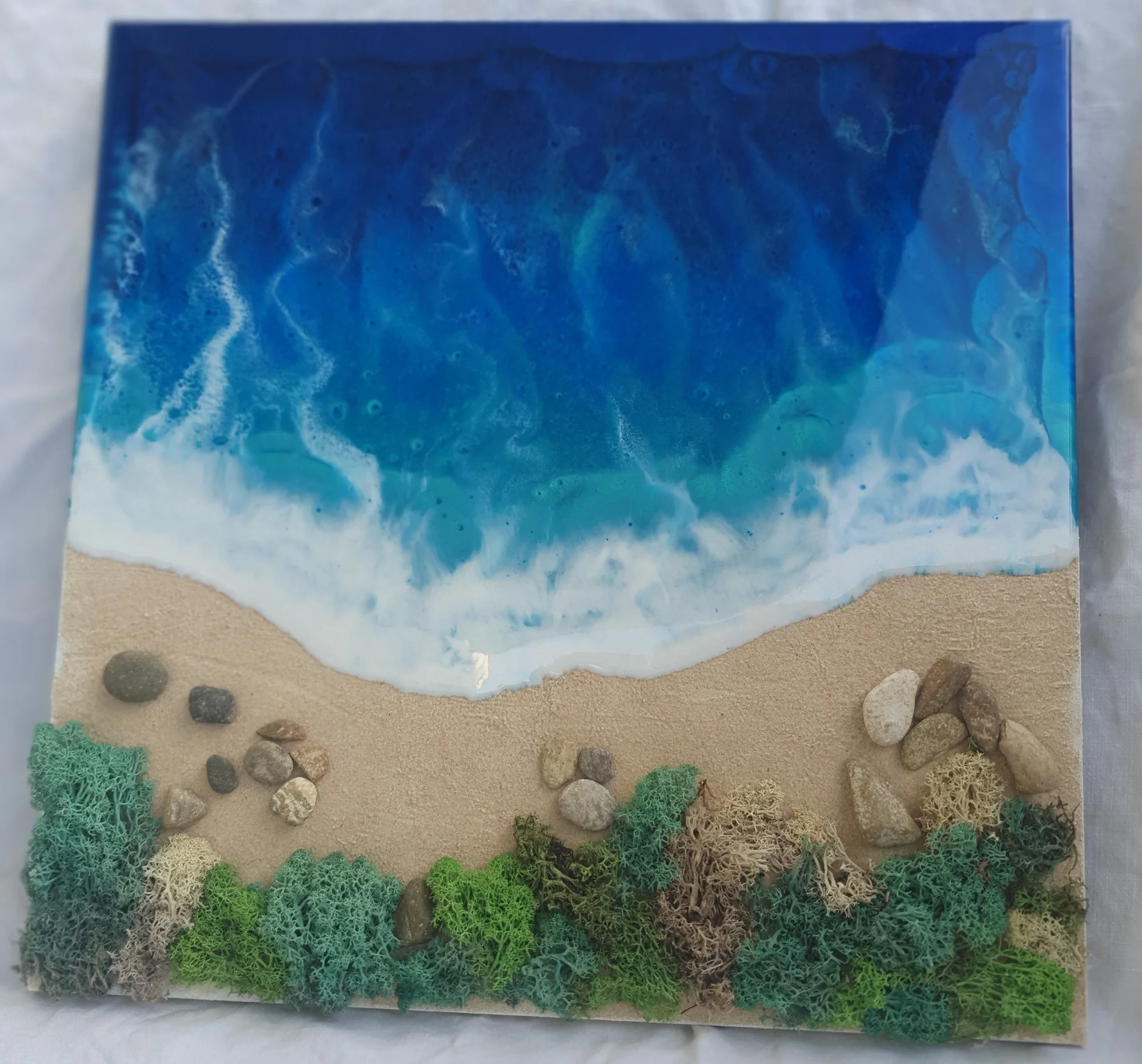 Kurz výroby z pryskyřice: prkénka, podtácky, obrazy - Obrázek 6