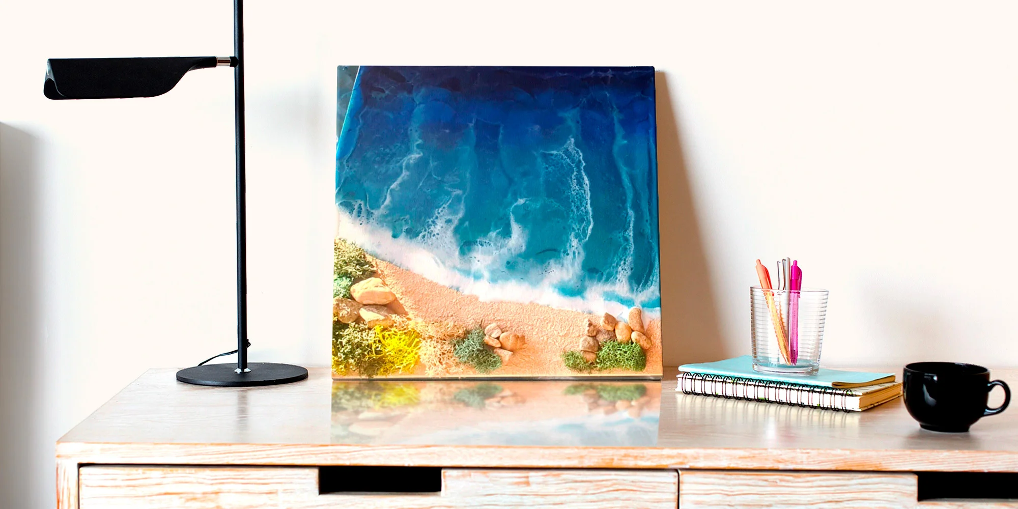 Kurz výroby z pryskyřice: prkénka, podtácky, obrazy