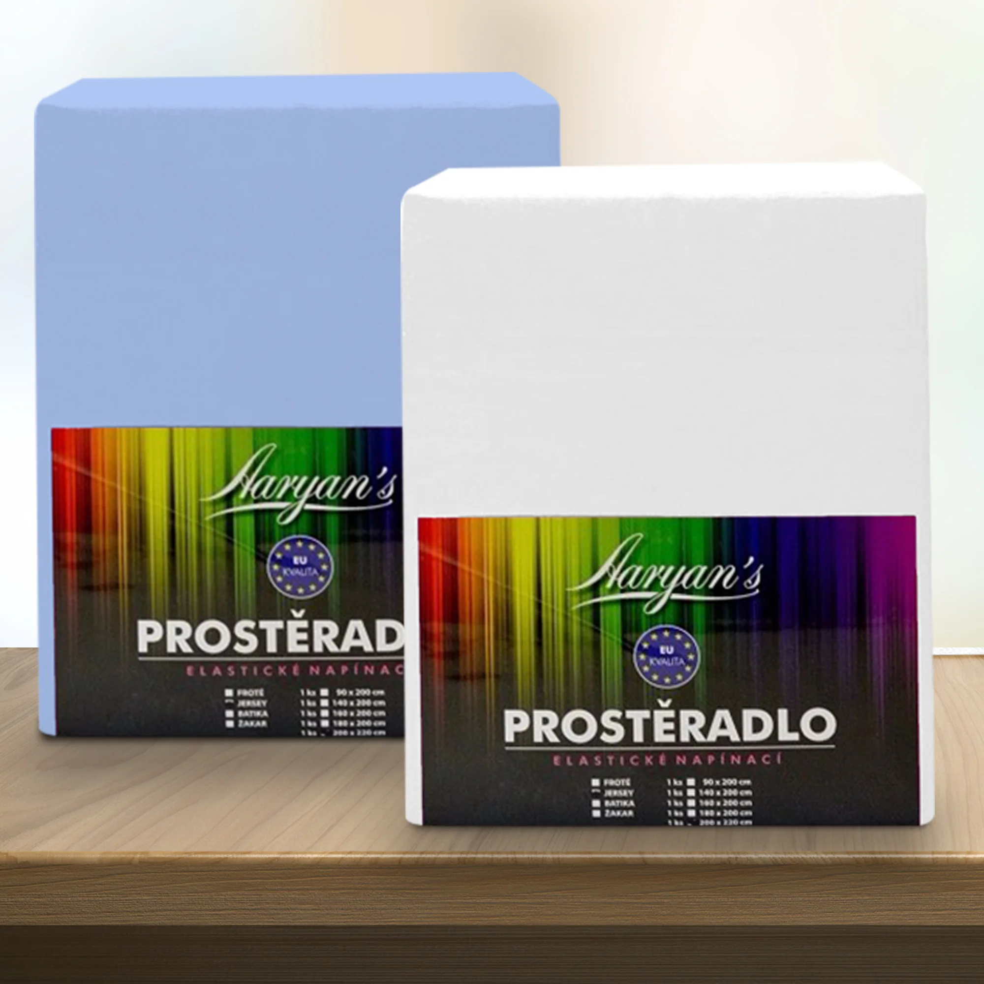 Bavlněná jersey prostěradla: 19 barev a 5 velikostí - Obrázek 2