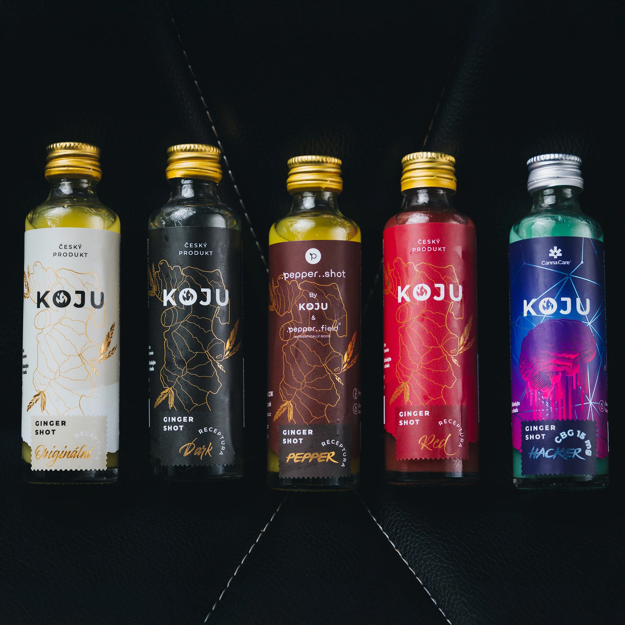 Ginger shoty i sirupy KOJU: 40, 320 nebo 540 ml - Obrázek 2