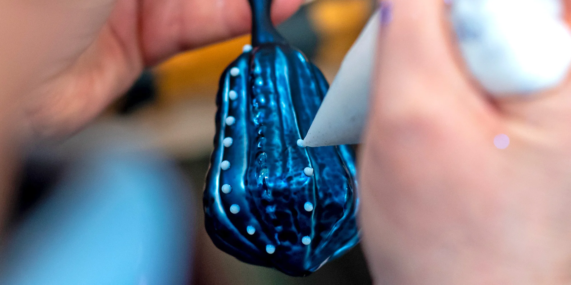 Výroba skleněných vánočních ozdob pro 2 osoby - Obrázek 3