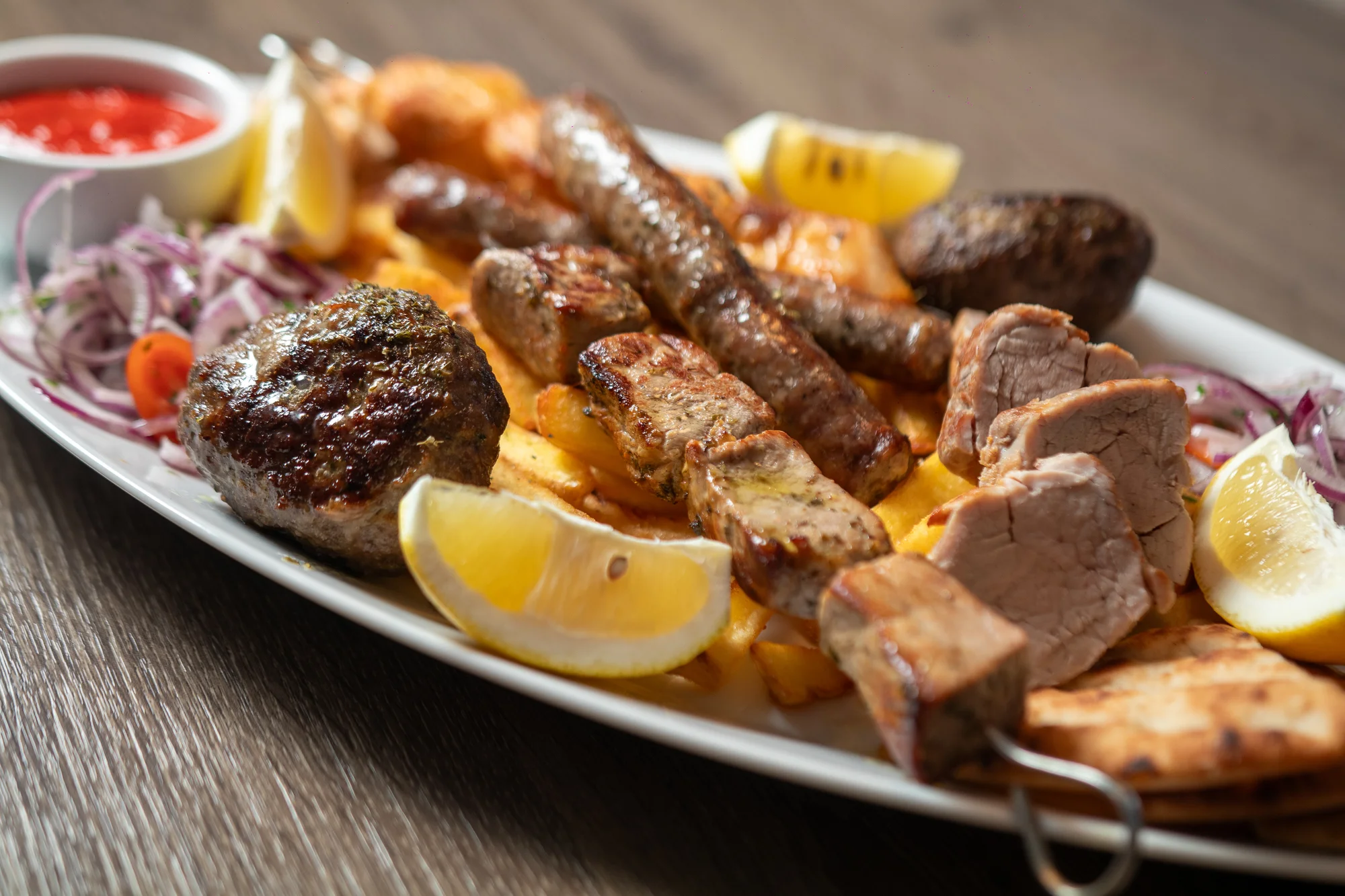 Řecké menu s dezertem a lahví vína pro 2 osoby - Obrázek 7