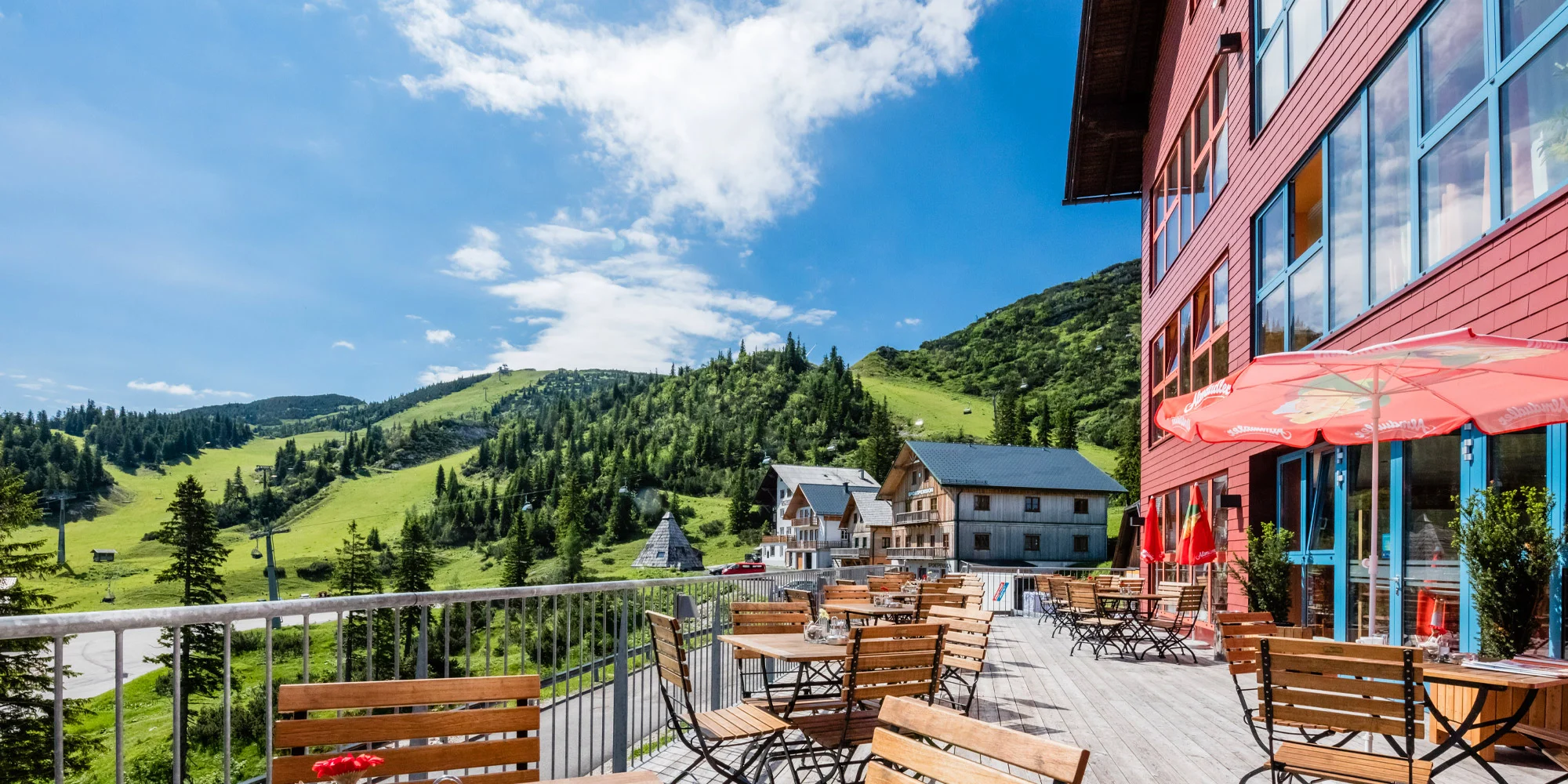 Rakouské Alpy: snídaně a sauny