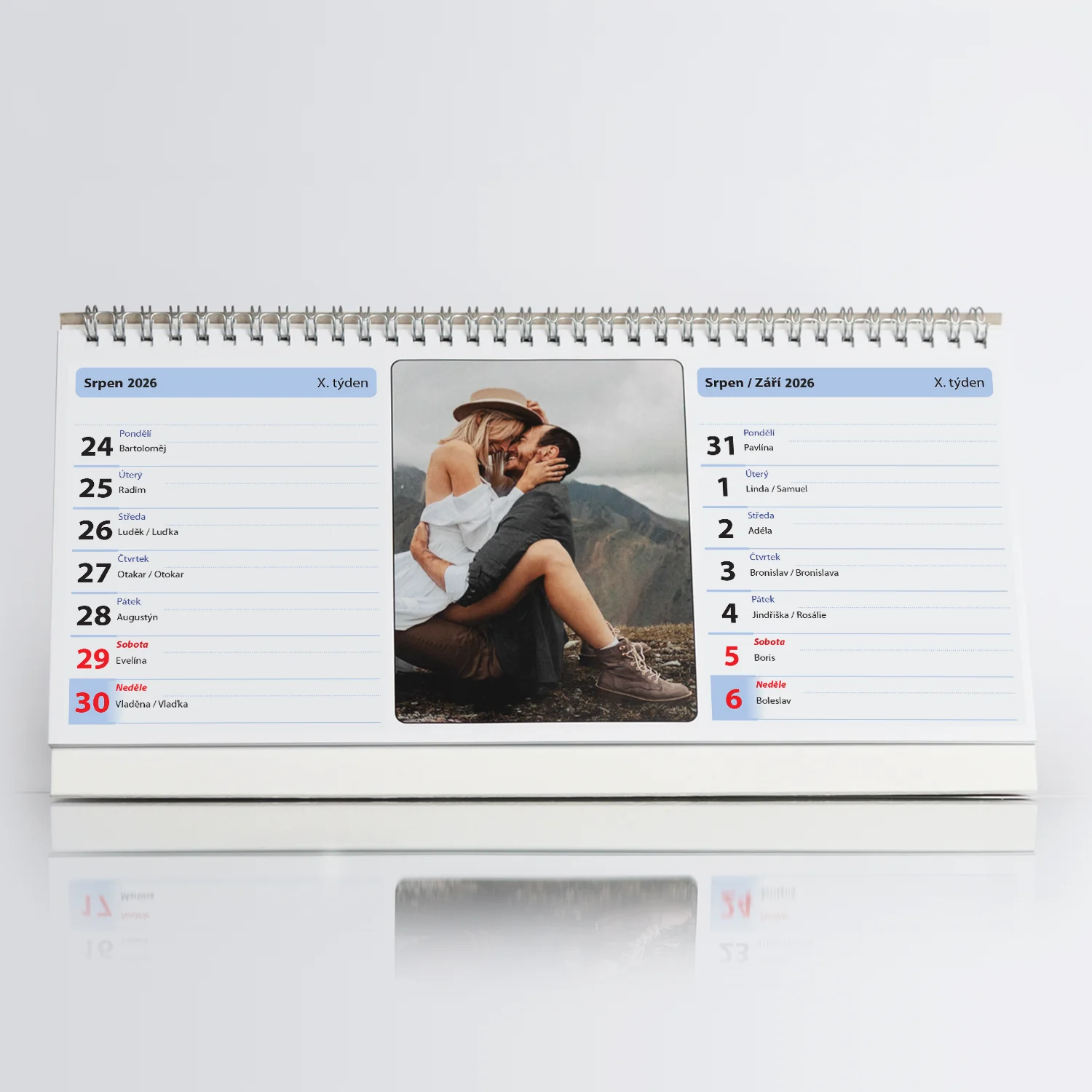 Stolní fotokalendáře: týdenní nebo dvoutýdenní - Obrázek 5