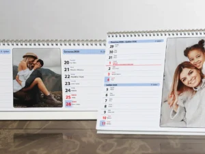 Stolní fotokalendáře: týdenní nebo dvoutýdenní