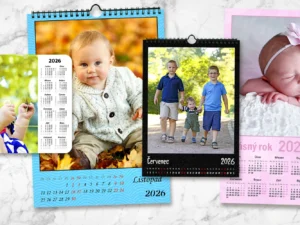 Nástěnné a magnetické kalendáře z vlastních fotek