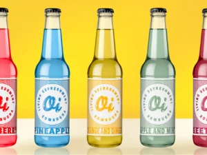 Oi® kombucha: ananas, malina i degustační balíček