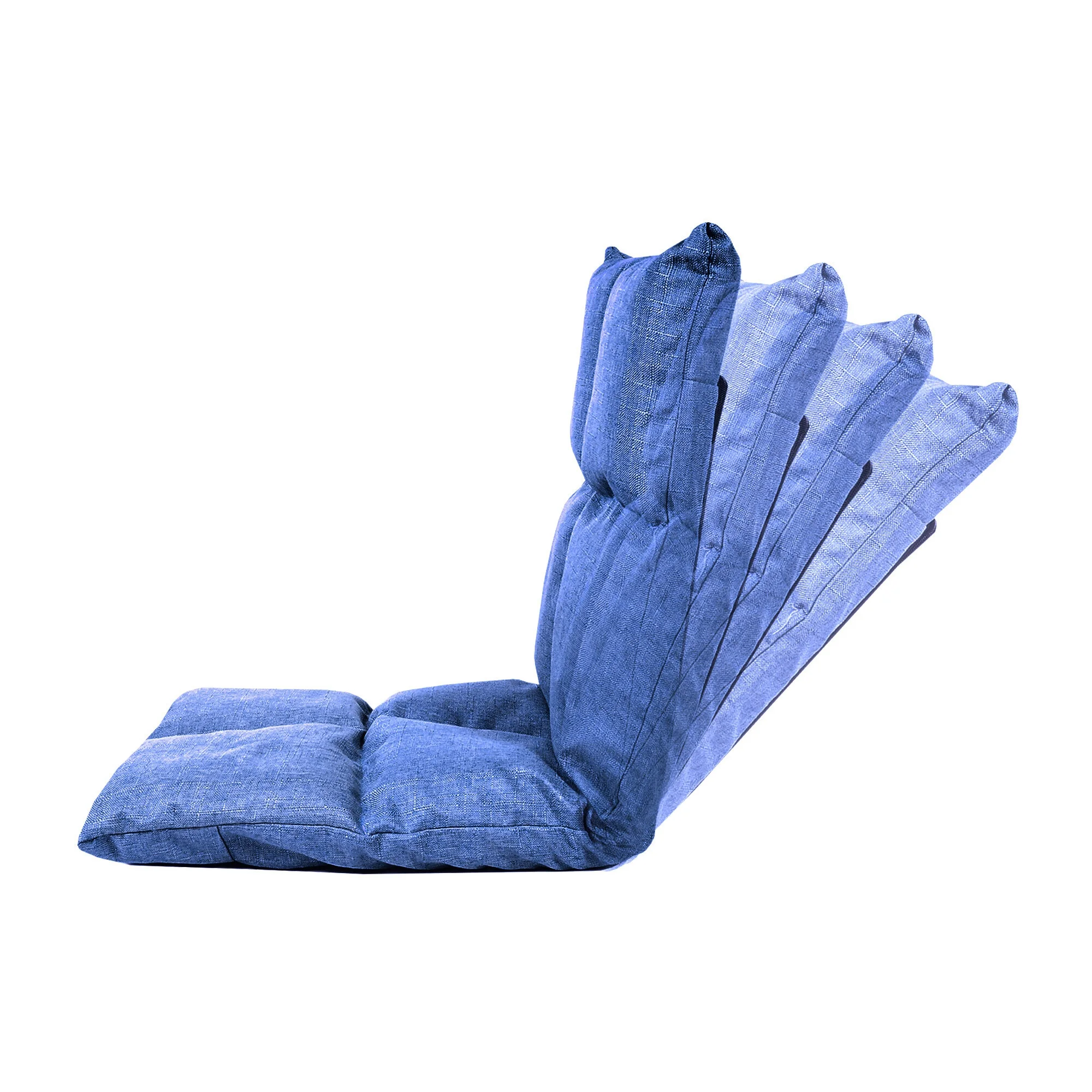 Polohovací křesla na podlahu: v bílé, hnědé i zelené - Obrázek 7