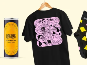 LokLok kombucha: Originál a Yerba Maté, 6–48 kusů i s dárkem