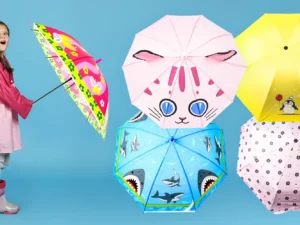 Dětské deštníky v mnoha veselých vzorech