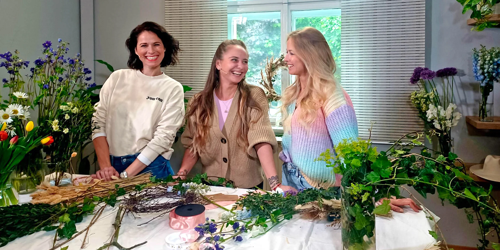 Workshop vázání květin i tvorby flower boxu