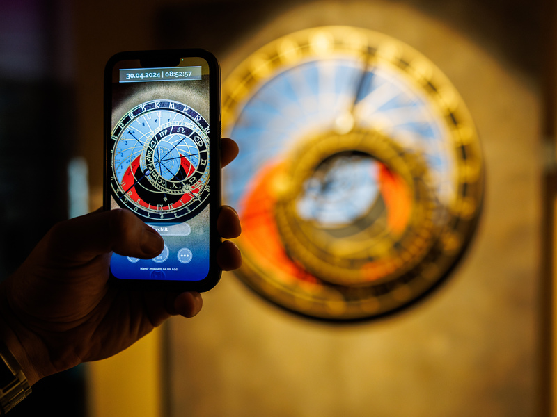 Vstup do interaktivního muzea Story of Prague