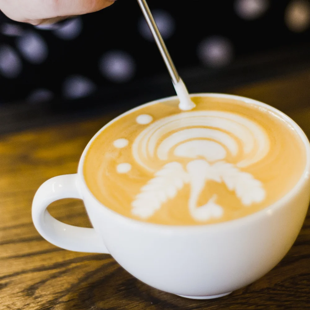 Latte art pro milovníky kávy i začínající baristy: 1-2 os. - Obrázek 2