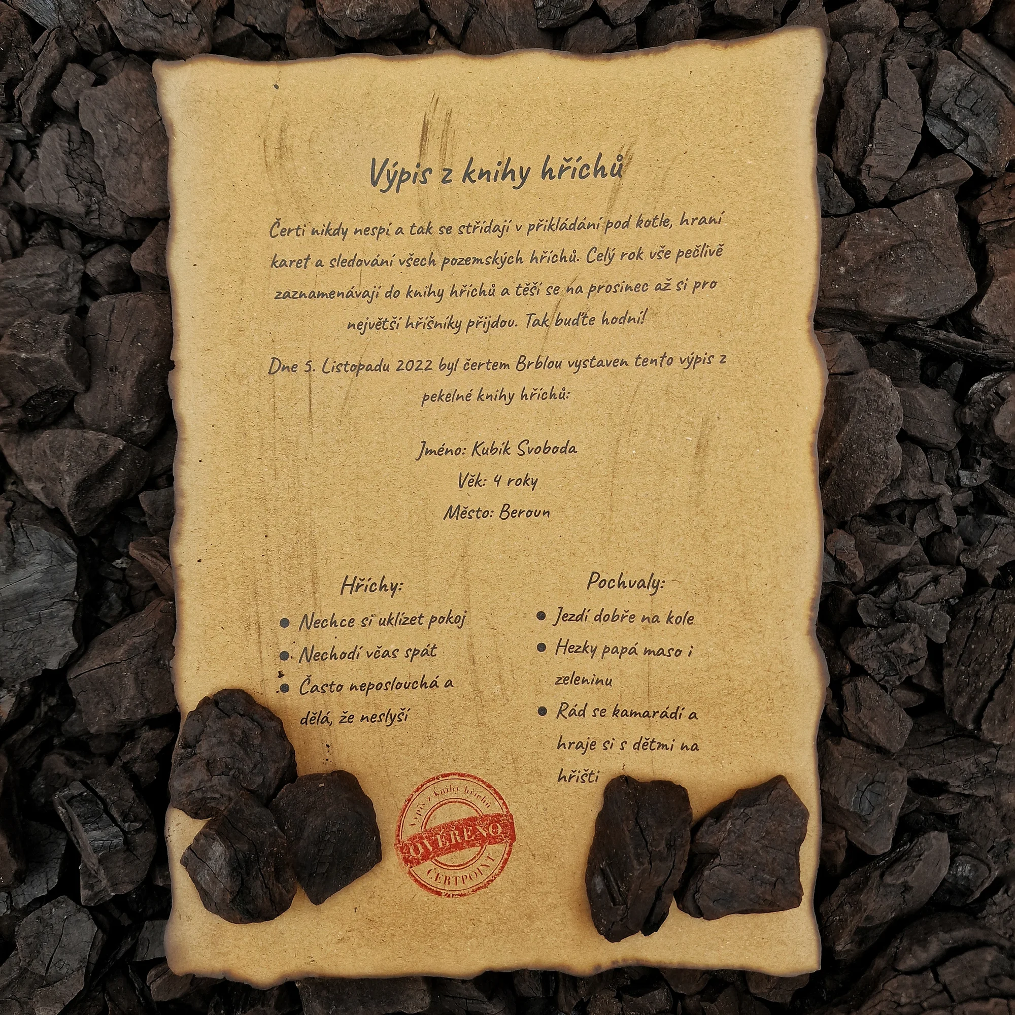 Výpis z knihy hříchů nebo přání z pekla štěstí - Obrázek 5