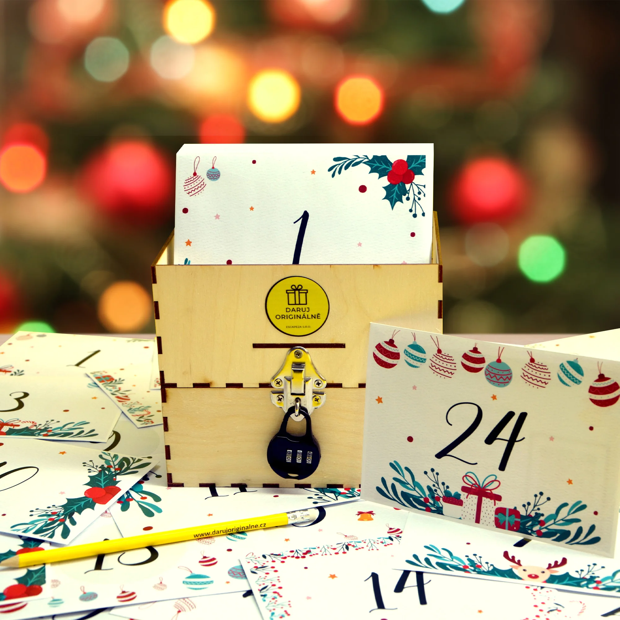 Adventní kalendář s šiframi a vánočním překvapením - Obrázek 2