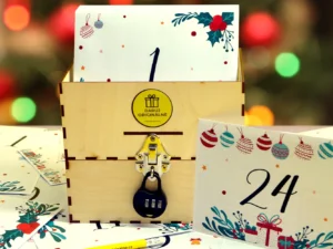 Adventní kalendář s šiframi a vánočním překvapením