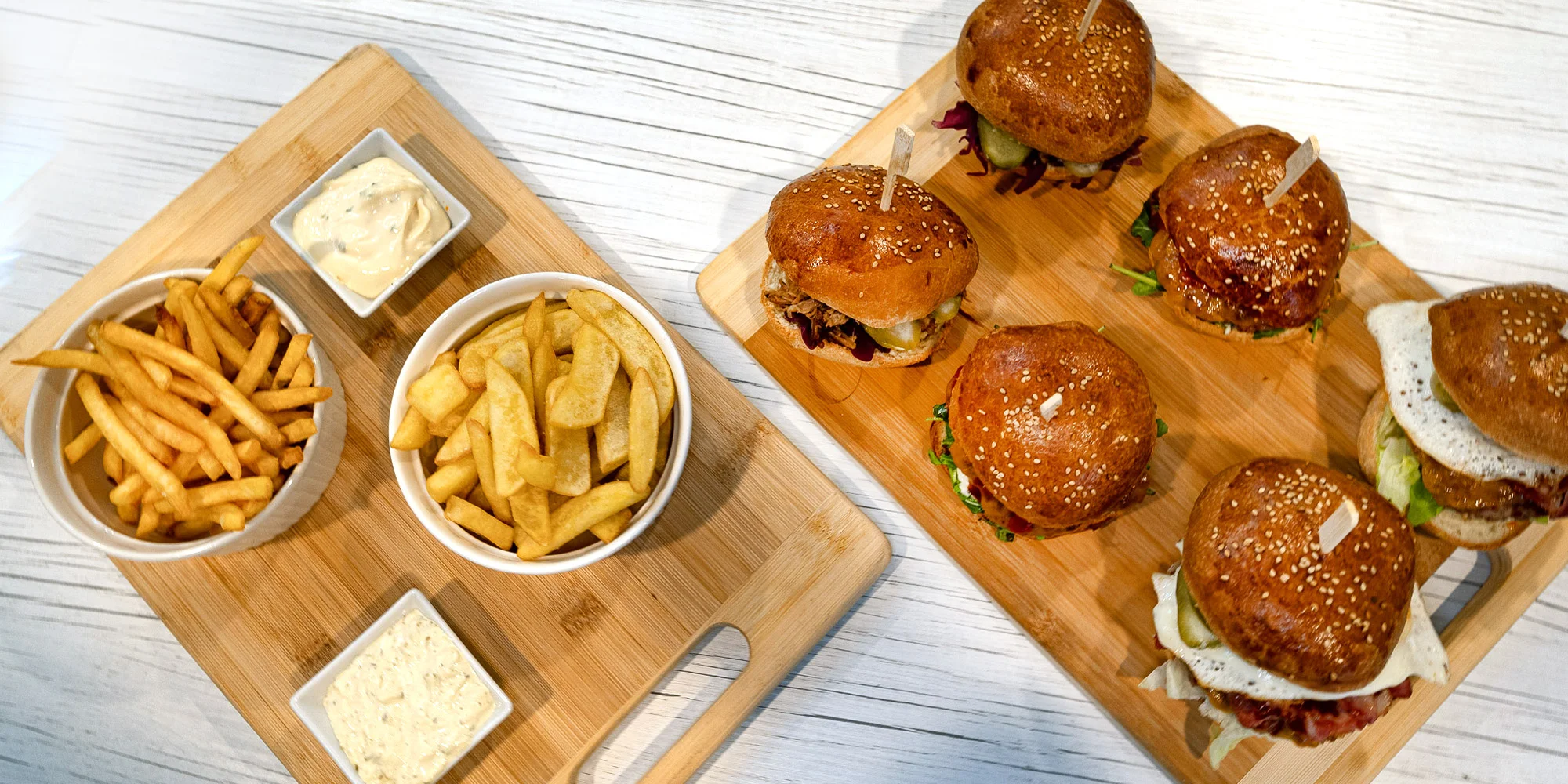 6 miniburgerů s hranolky a dipy pro 2–3 osoby - Obrázek 4