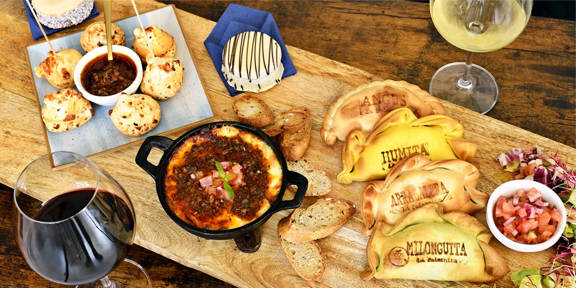 Cesta Argentinou: degustační menu pro 2 či 4 osoby