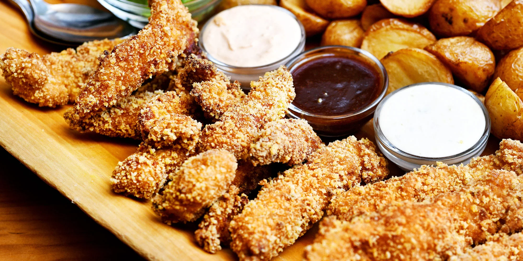 Řízková párty s přílohami a dezertem pro dva i partu - Obrázek 7