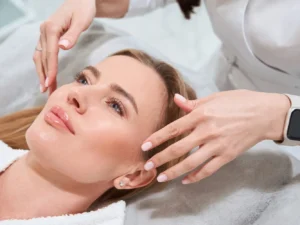 Kosmetické ošetření vč. světelné terapie