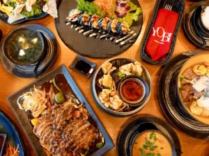 Asijské degustační menu o 4 chodech pro 2 osoby