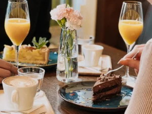 Káva a zákusek i fresh pro 1 nebo 2 osoby