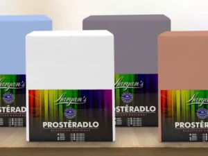 Bavlněná jersey prostěradla: 19 barev a 5 velikostí