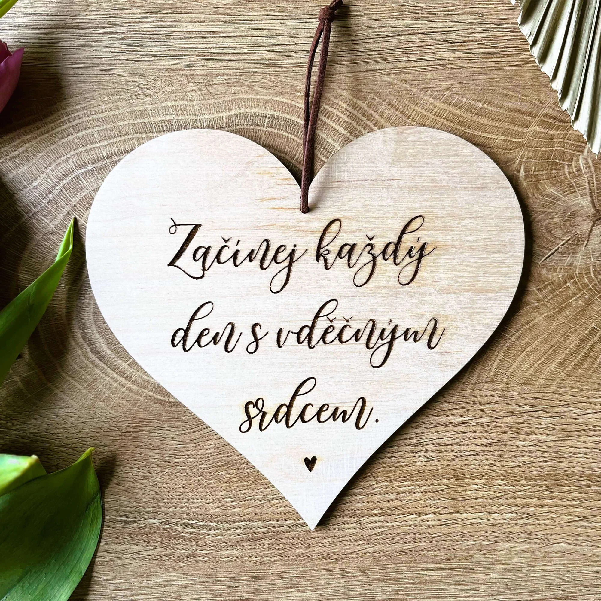 Dřevěné cedulky s milým textem o rodině i domově - Obrázek 2