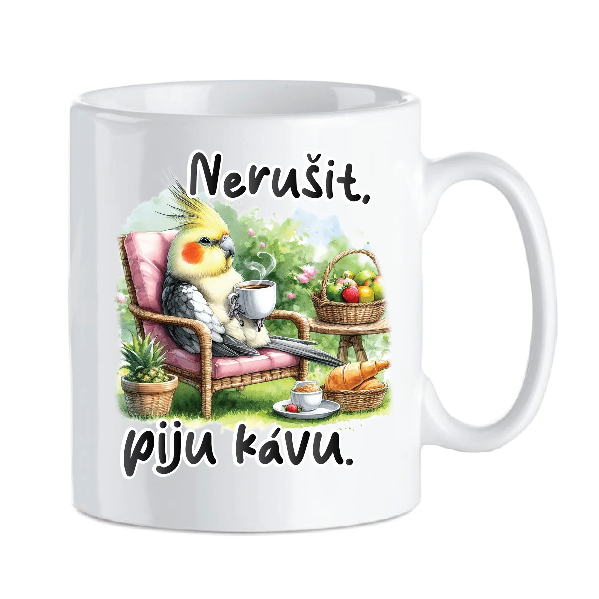 Hrnky s papouškem, křečkem i terarijními zvířaty: 330 ml - Obrázek 6