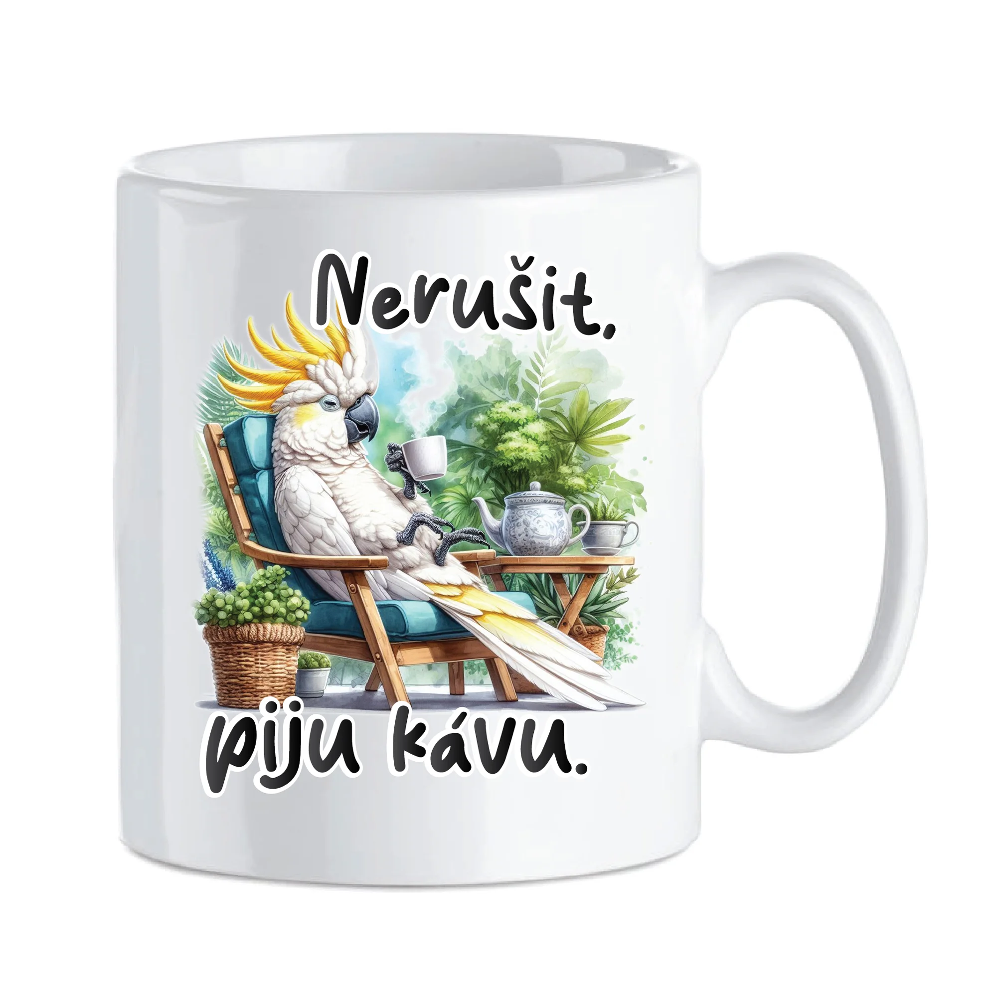 Hrnky s papouškem, křečkem i terarijními zvířaty: 330 ml - Obrázek 3