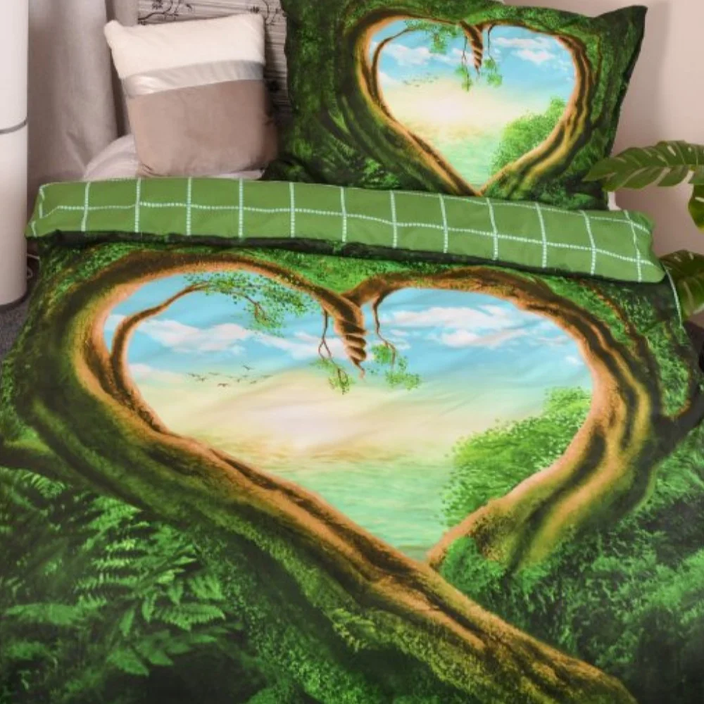 Kvalitní povlečení z mikrovlákna s 3D potiskem - Obrázek 2
