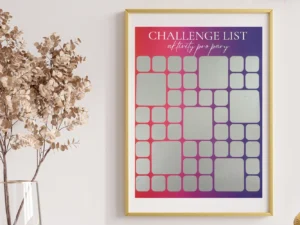 Stírací plakáty s aktivitami a úkoly i v dárkovém balení