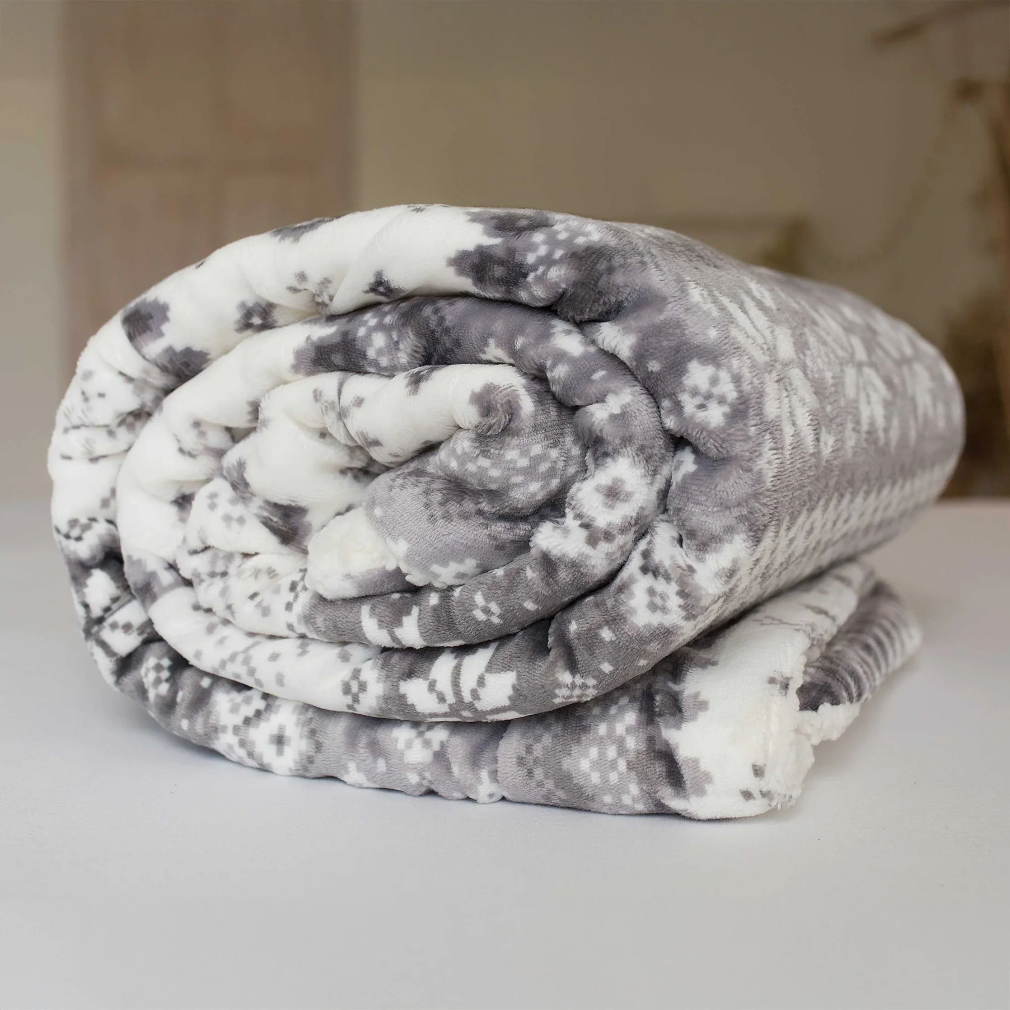 Hřejivé deky s beránkem: s kočkami i vločkami - Obrázek 7