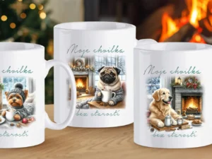 Hrnky pro pejskaře: retrívr, jorkšír, mops i ovčák