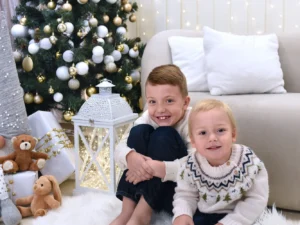 Vánoční focení vč. služeb vizážistky: 20-60 fotografií