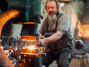 13hodinový kovářský kurz pro náročné s výrobou nože