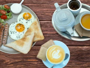 Drink, belgické vafle či snídaně vč. nápoje