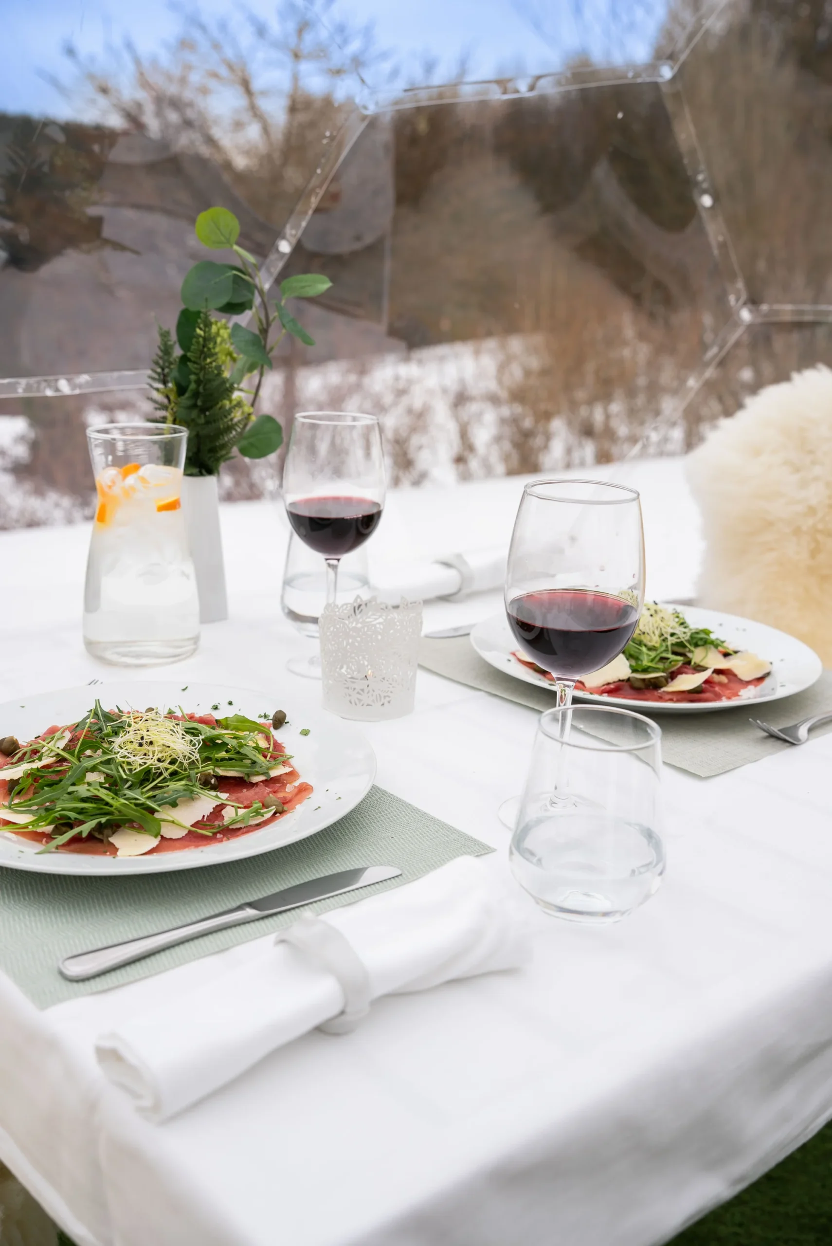 Čtyřchodové menu ve venkovním iglú pro 2 či 4 osoby - Obrázek 9