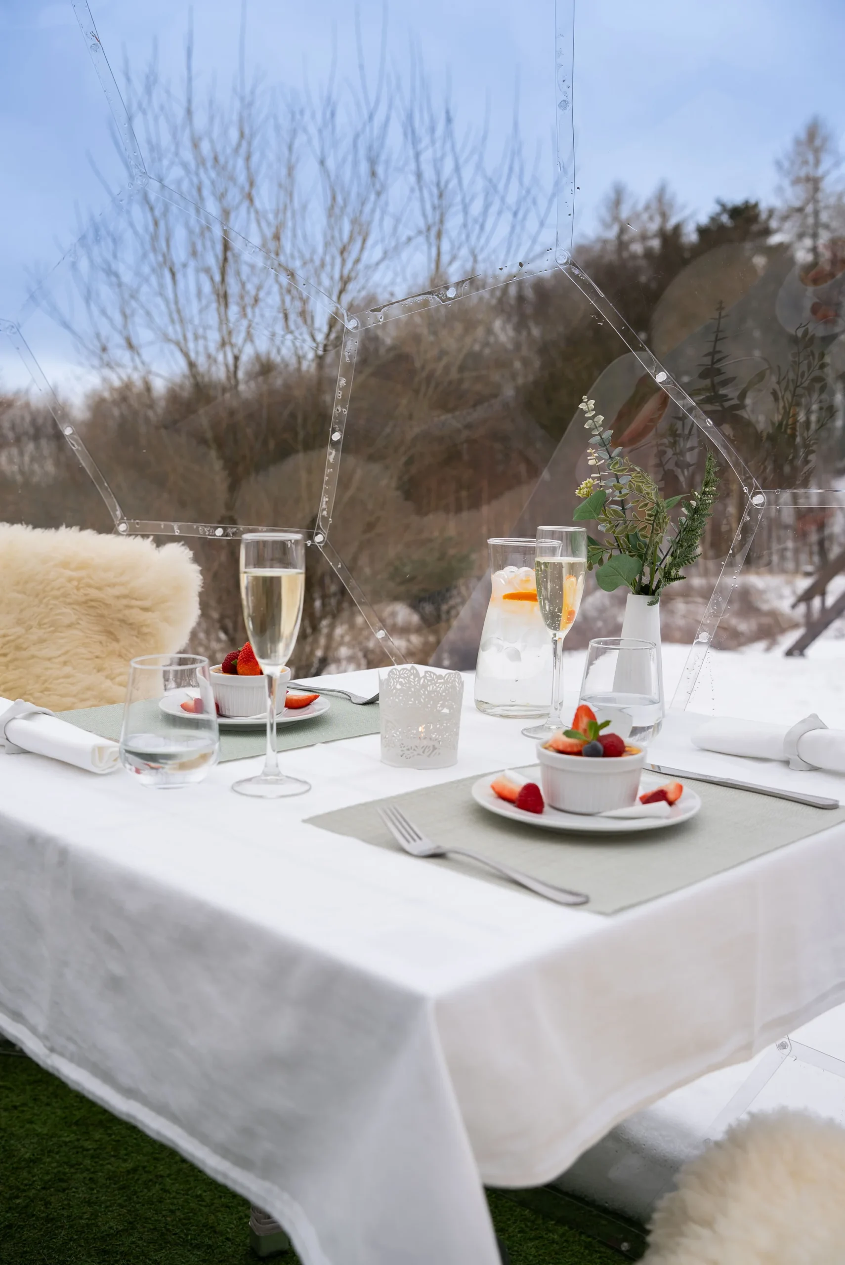 Čtyřchodové menu ve venkovním iglú pro 2 či 4 osoby - Obrázek 10