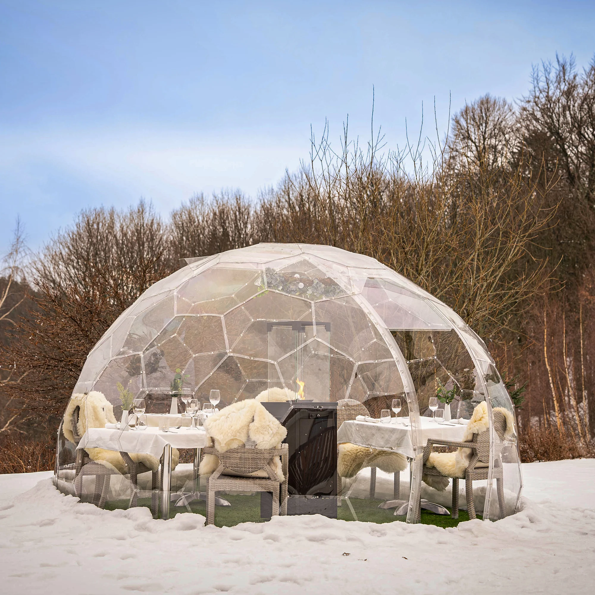 Čtyřchodové menu ve venkovním iglú pro 2 či 4 osoby - Obrázek 2