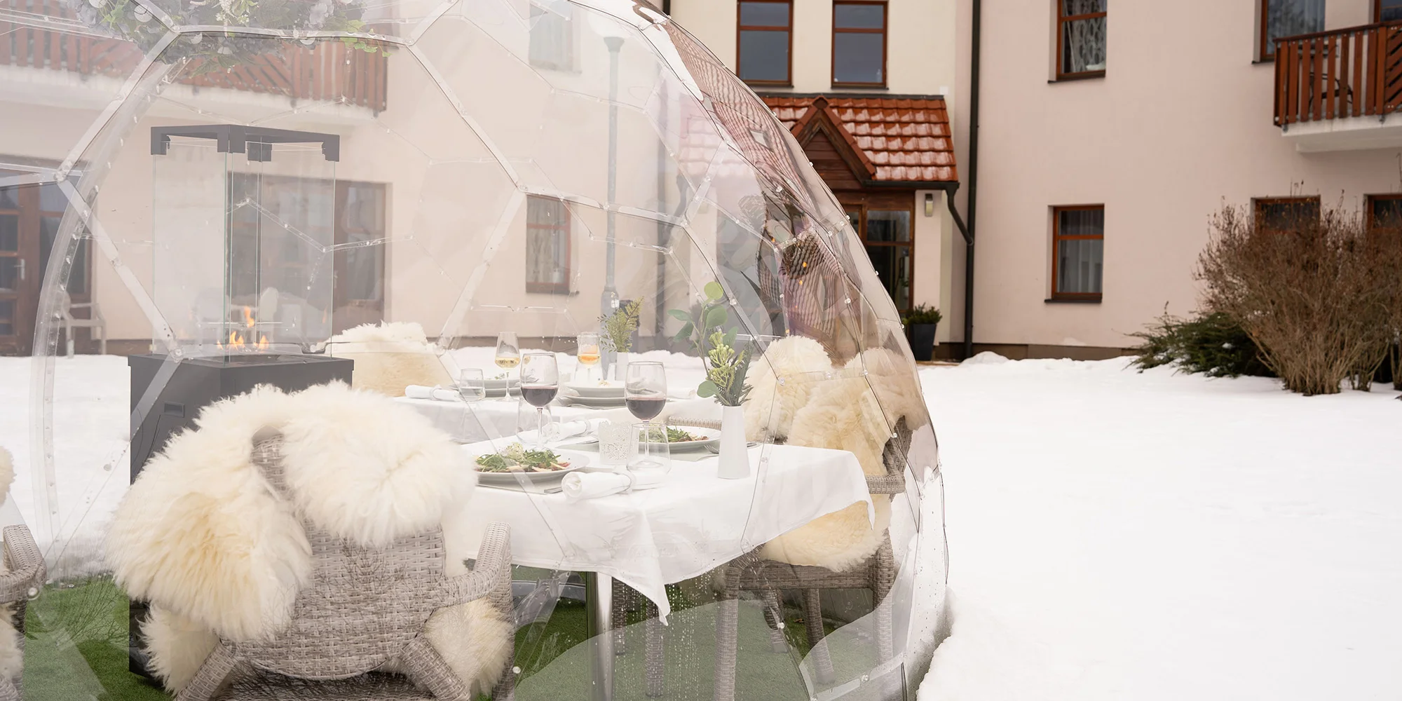 Čtyřchodové menu ve venkovním iglú pro 2 či 4 osoby - Obrázek 3