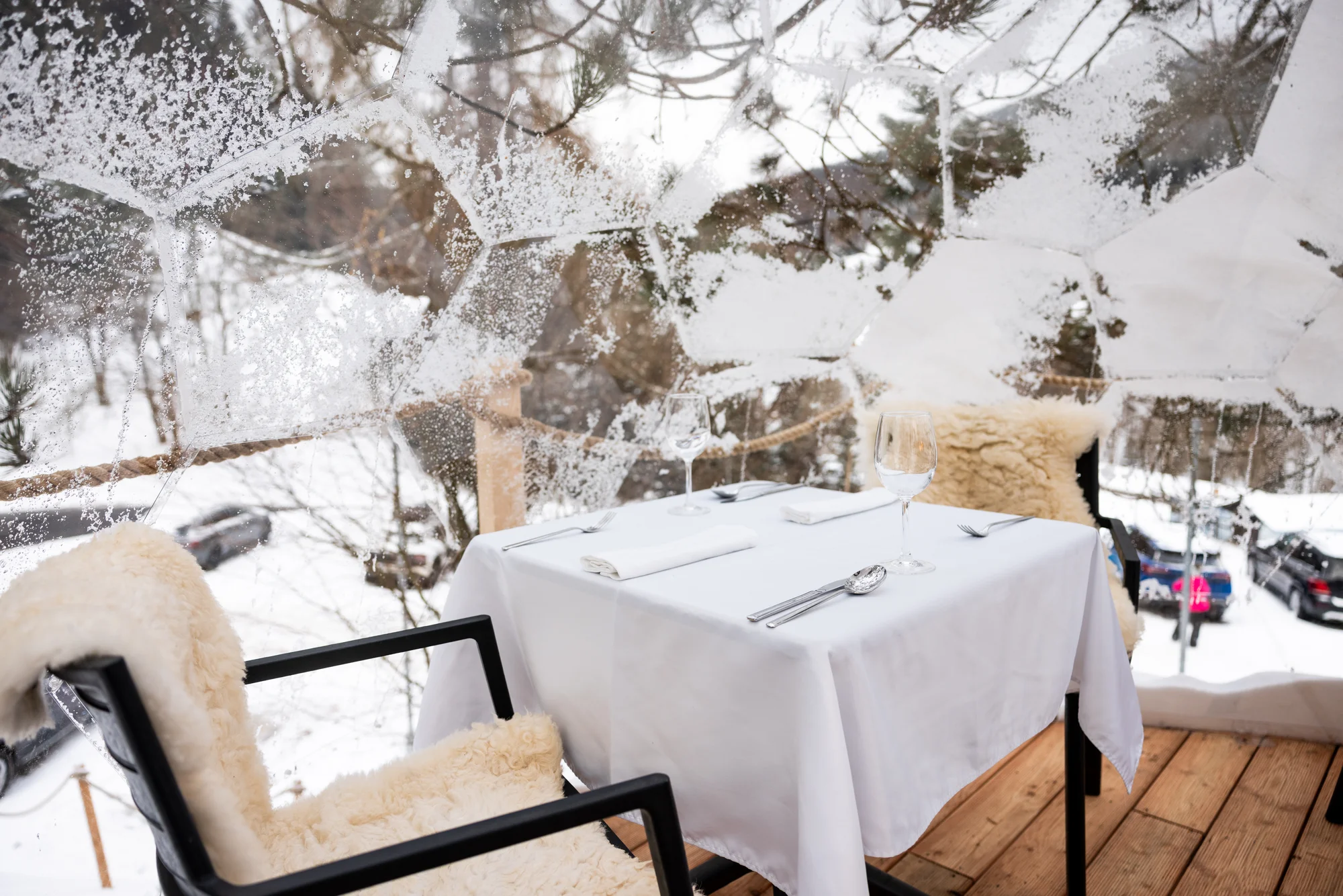 Čtyřchodové menu v iglú restaurace Končina - Obrázek 9