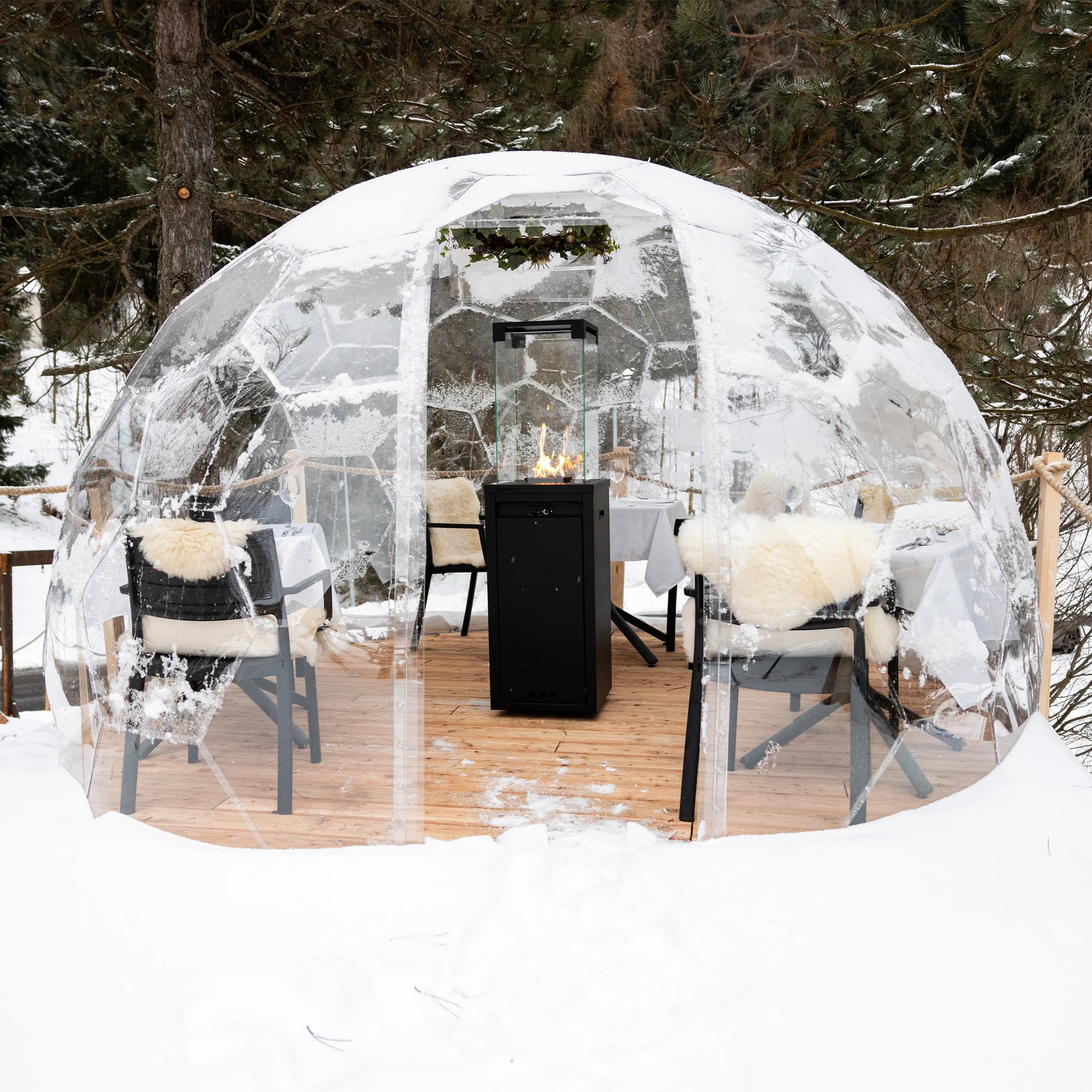 Čtyřchodové menu v iglú restaurace Končina - Obrázek 2