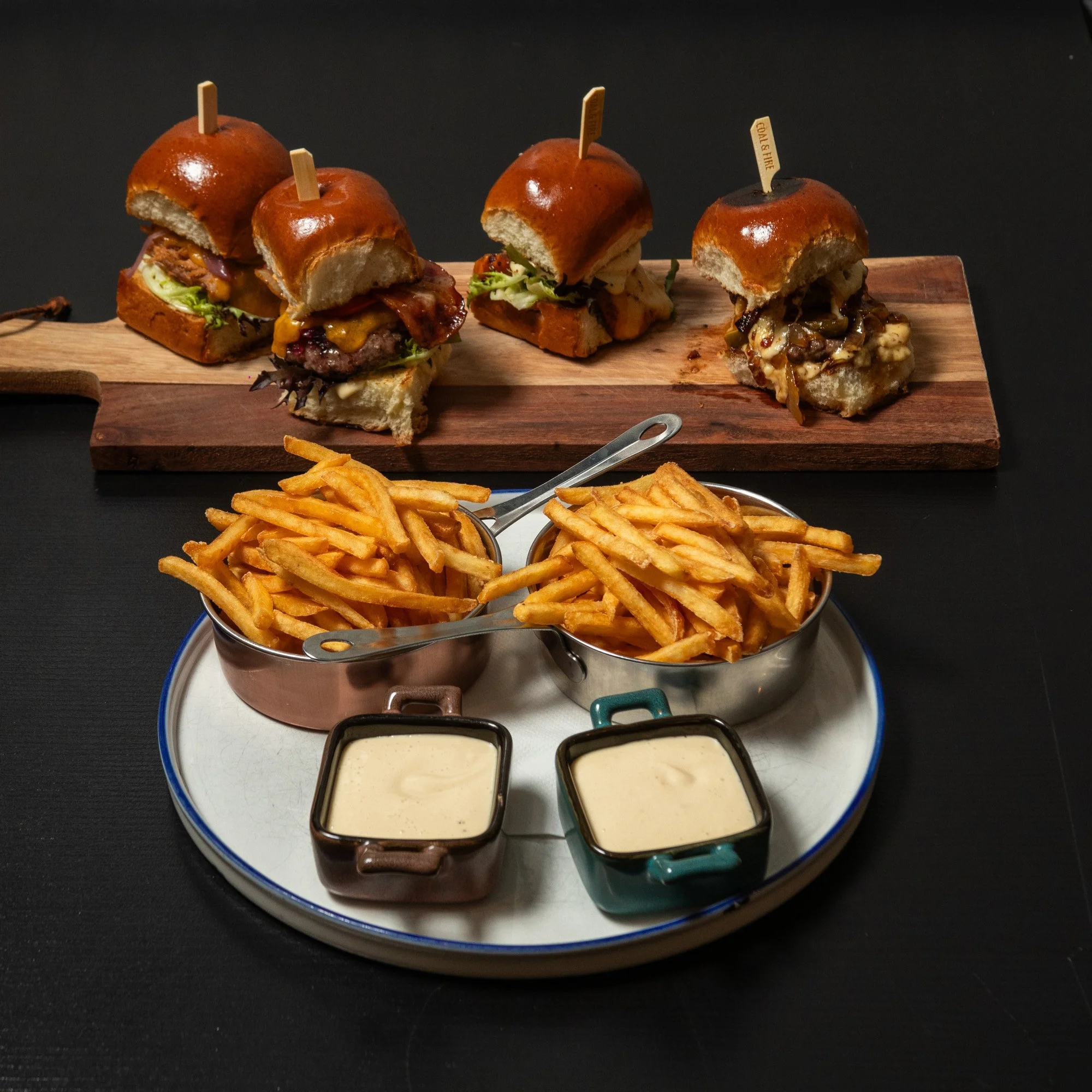 Sada 4 miniburgerů pro 2 osoby: hovězí, vepřový i vege - Obrázek 2