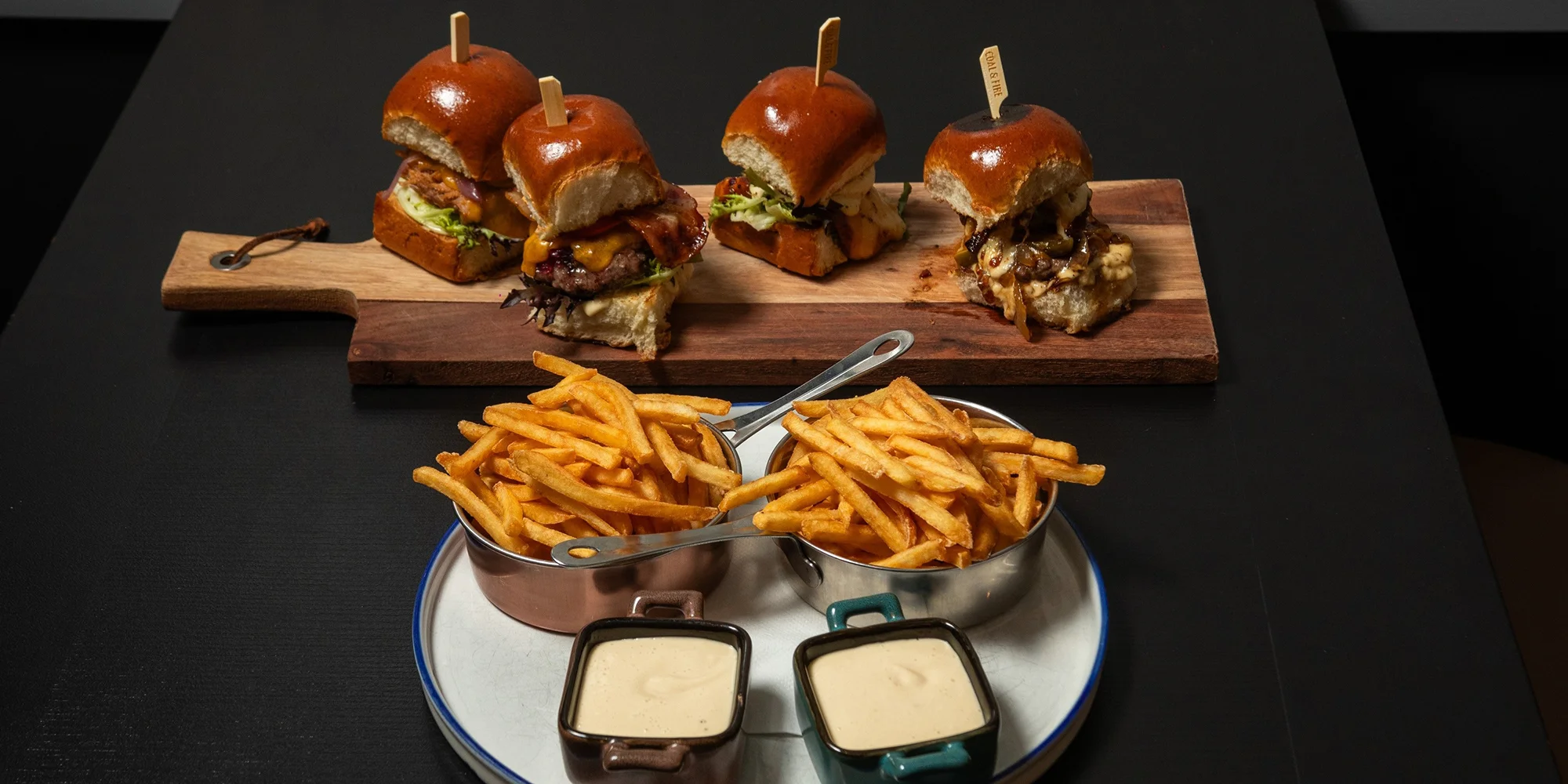 Sada 4 miniburgerů pro 2 osoby: hovězí, vepřový i vege - Obrázek 3