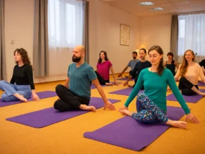 Měsíční kurz integrální jógy pro studenty i seniory