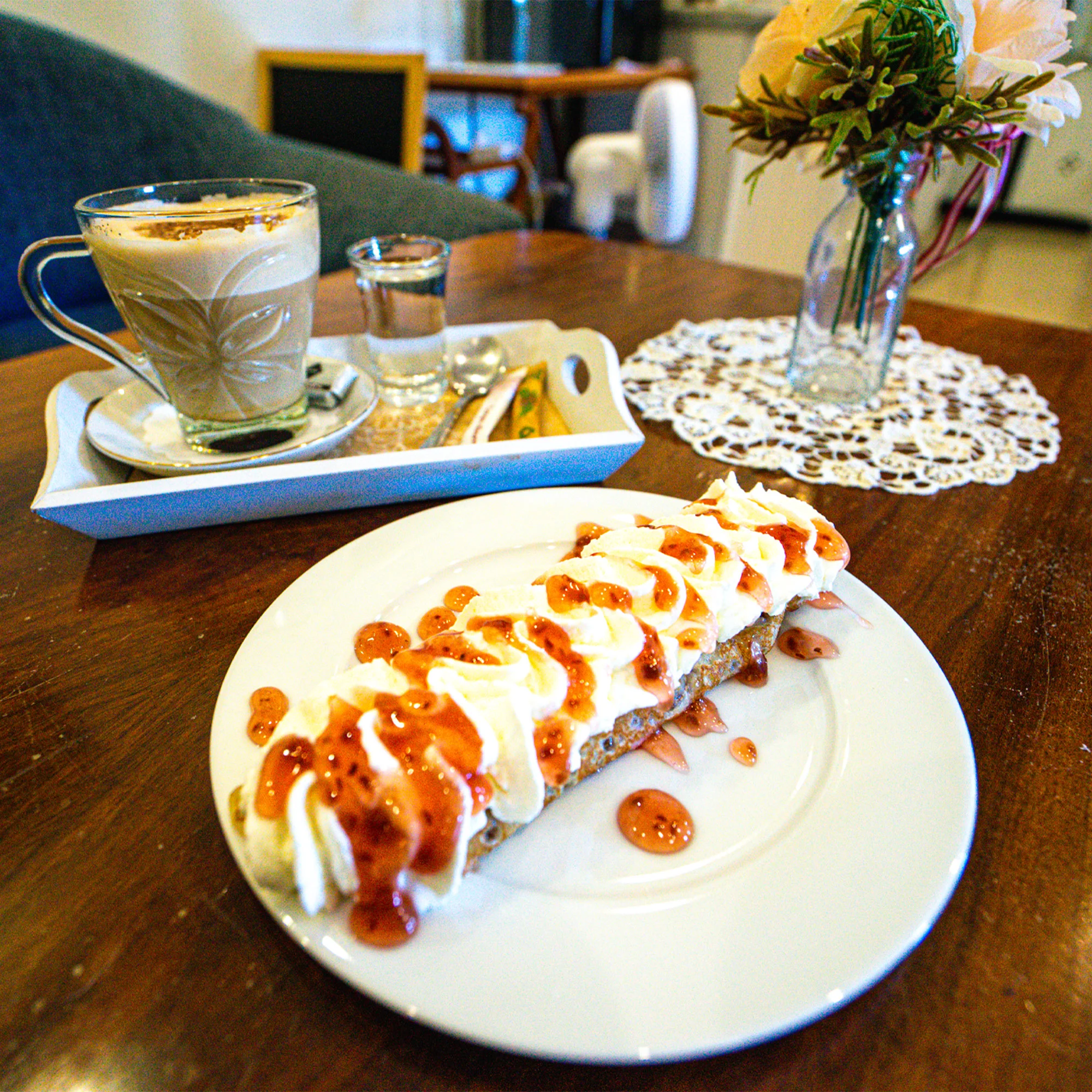 Palačinka a káva nebo limonáda dle výběru pro 1–2 osoby - Obrázek 2