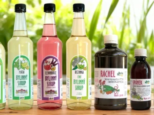 Bylinkové sirupy na trávení, imunitu i jen tak na chuť