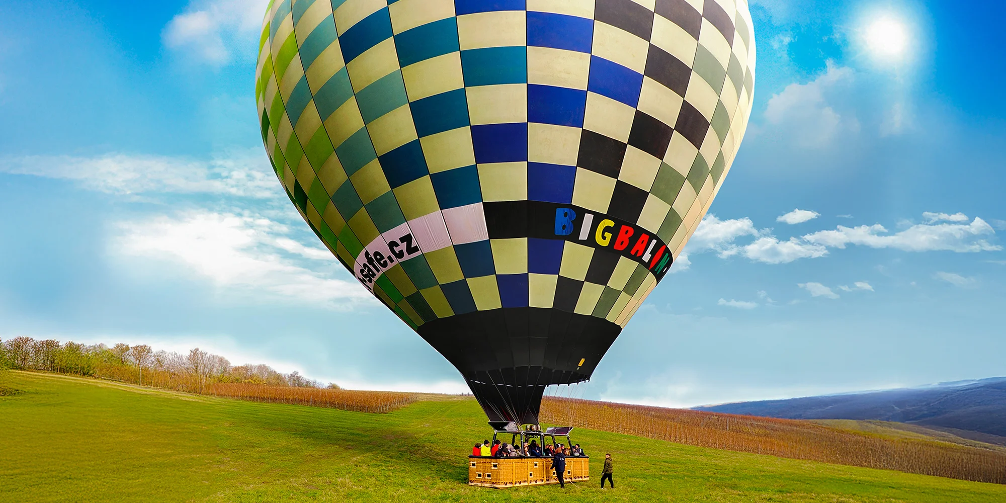Veřejný či privátní let balónem, pro 2–4 osoby